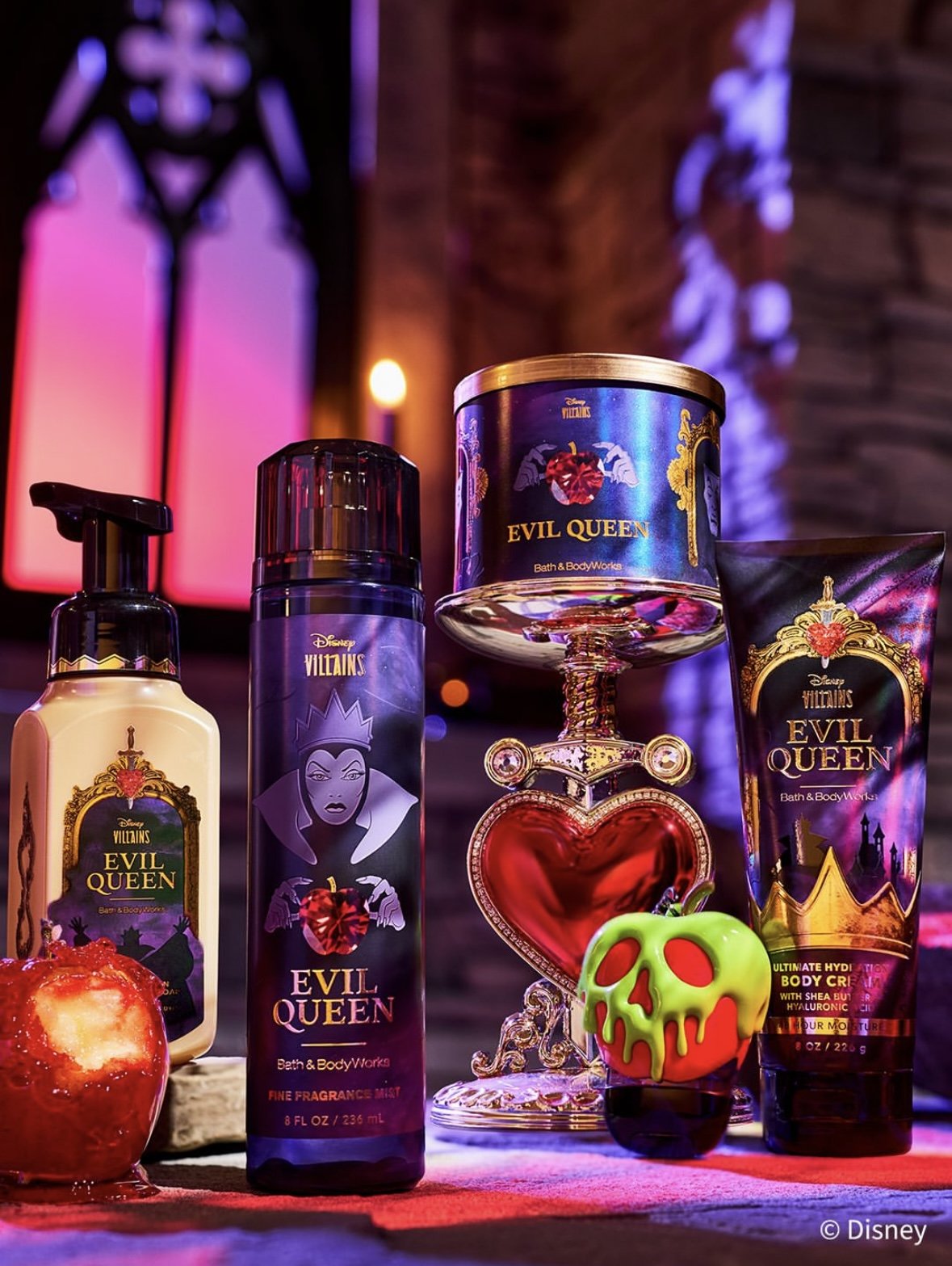 Bath and Body Works Disney Villains Halloween Collection